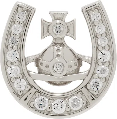 Vivienne Westwood Horace Single Earring In Metallic