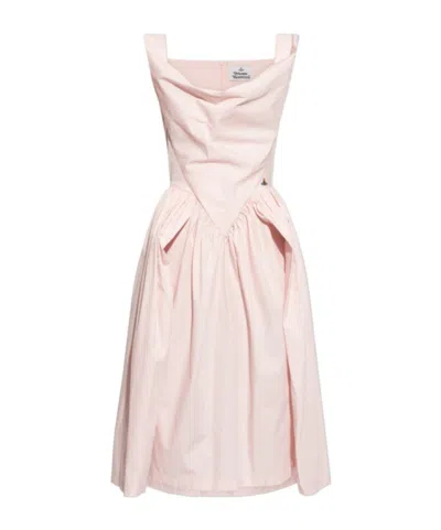 Vivienne Westwood Horn Dress In Pink