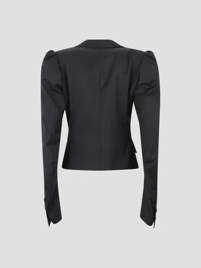 Vivienne Westwood Horseshoe Detail Jacket In Black