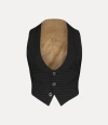 Vivienne Westwood Horseshoe Waistcoat In Black