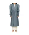 Vivienne Westwood Humphrey Long-sleeved Coat In Blue