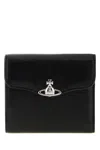 Vivienne Westwood Hunter Flap Mini Wallet In Black