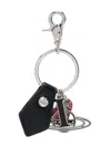 Vivienne Westwood I Love Orb Keyring Accessories In Black