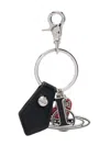 Vivienne Westwood I Love Orb Keyring Accessories In Black