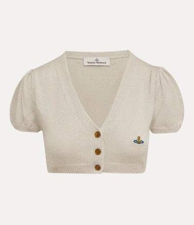Vivienne Westwood Ida Cardigan Cotton / Cashmere Dusty-white M Women