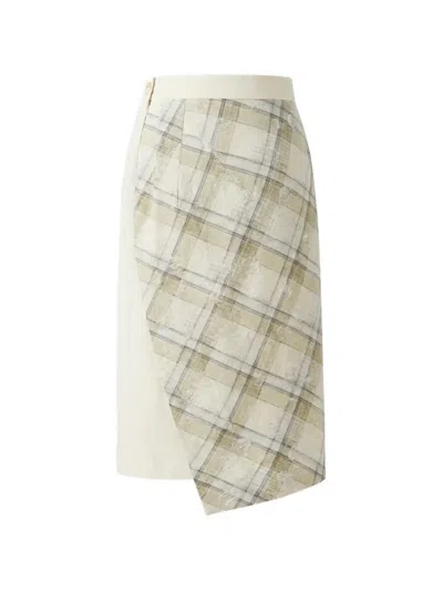 Vivienne Westwood Infinity Midi Wrap Skirt In Neutral