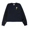 Vivienne Westwood Iris Sweatshirt In Navy Blue In Blu Navy