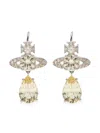 Vivienne Westwood Ismene Drop Earrings In 银色