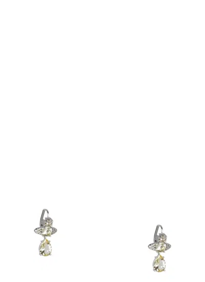 Vivienne Westwood Ismene Drop Earrings In Silver
