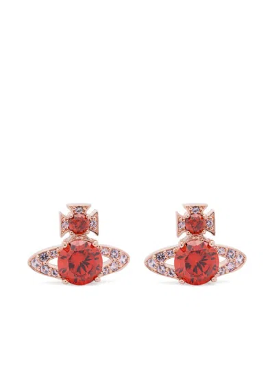 Vivienne Westwood Ismene Earrings In 粉色