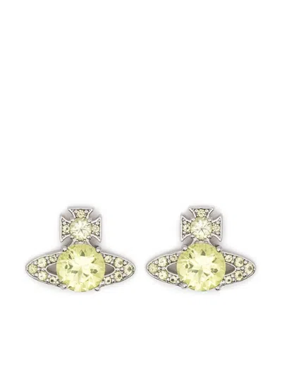 Vivienne Westwood Ismene Earrings In Yellow
