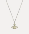 Vivienne Westwood Ismene Pendant Necklace Platinum-yellow-cz Platinum-yellow-cz Women In Platinum-yellow-cz