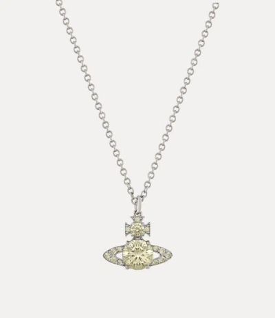 Vivienne Westwood Ismene Pendant Necklace Platinum-yellow-cz Platinum-yellow-cz Women