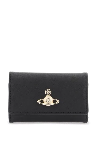 Vivienne Westwood Ite\n\nkeychain With Orbit In Black (black)