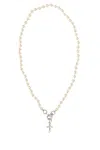 Vivienne Westwood Ivory Pearls Aleksa Necklace In Neutral