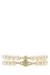Vivienne Westwood Ivory Pearls Graziella Bracelet