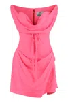 Vivienne Westwood Pink Iwona Minidress In Fuchsia
