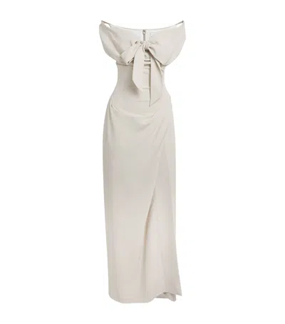 Vivienne Westwood Iwona Corset Gown In White