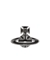 Vivienne Westwood Man Jack Stud Single Earring In Metallic