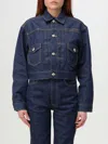 Vivienne Westwood Mens Sailor Asymmetric Cotton-linen Denim Mini Skirt Indigo In Blue