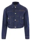 Vivienne Westwood Mens Sailor Asymmetric Cotton-linen Denim Mini Skirt Indigo