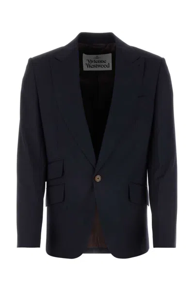 Vivienne Westwood Jackets And Vests In Blue