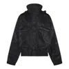 Vivienne Westwood Hooded Design Jacket With Elastic Hem And Multiple Pockets In Black