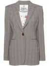 Vivienne Westwood Single-breasted Blazer In Prince Of Wales