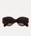 Vivienne Westwood Jackie Sunglasses Red Acetate Women In Red