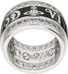 Vivienne Westwood Jacob Ring In Silver