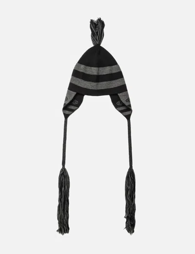 Vivienne Westwood Japan Exclusive Knit Hat In Black
