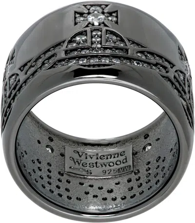 Vivienne Westwood Jean Ring In Gray