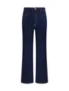 Vivienne Westwood High Waist Flare Jeans With Signature Stitching
