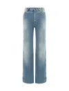 Vivienne Westwood Stretch Denim Jeans In Blue