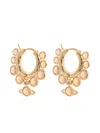 Vivienne Westwood Jenia Hoop Earrings In Gold