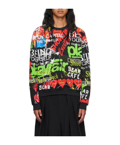 Vivienne Westwood Jersey Pullover In Black