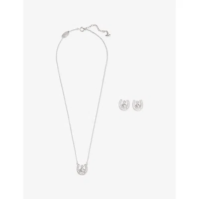 Vivienne Westwood Jewellery Mens  Mare Platinum-plated 925 Sterling-silver And Cubic Zirconia Jewelle In Multi