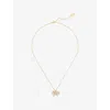 Vivienne Westwood Jewellery Mens Gold / Plati / Cryst Rigoberta Gold And Platinum-plated Brass And Crystal Pendant Necklace