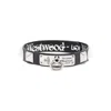 Vivienne Westwood Man. Paulo Leather Choker In Black