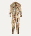 Vivienne Westwood Joan Jumpsuit Cotton Original "rubbish" Pattern L Unisex