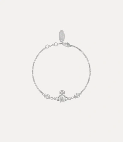 Vivienne Westwood Joaquina Bracelet Silver Zirconia Women