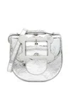 Vivienne Westwood Jodie Buckle-embellished Satchel In Gray