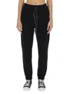 Vivienne Westwood Women Jogging Pants With Spray Print Orb