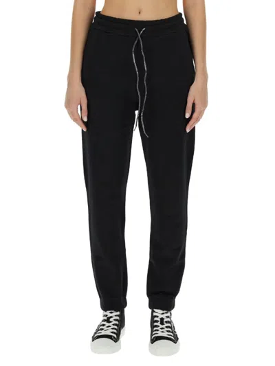 VIVIENNE WESTWOOD VIVIENNE WESTWOOD JOGGING PANTS WITH SPRAY PRINT ORB