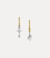 Vivienne Westwood Joselita Earrings Antique-platinum-platinum-gold Antique-platinum-platinum-gold Women