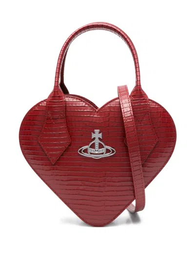 VIVIENNE WESTWOOD JOSEPHINE HEART CROSS BODY BAG