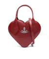Vivienne Westwood Josephine Logo-embellished Croc-effect Leather Shoulder Bag