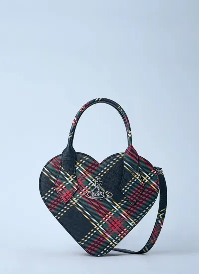 VIVIENNE WESTWOOD JOSEPHINE HEART CROSSBODY BAG