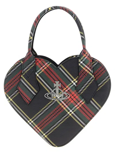 Vivienne Westwood Josephine Heart Handbag In Multi