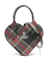 Vivienne Westwood Printed Synthetic Leather Josephine Heart Handbag